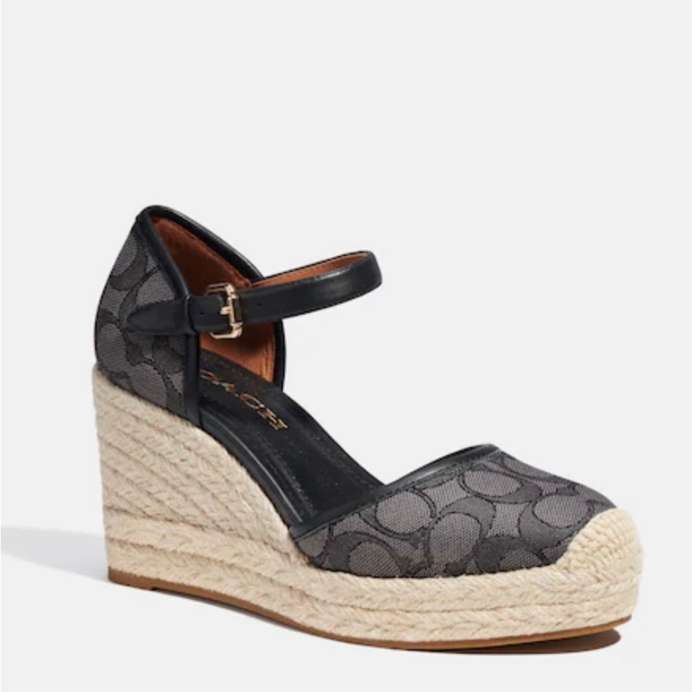 Coach: wedge shoe : Coach : Raine Espadrille
Size 7.5